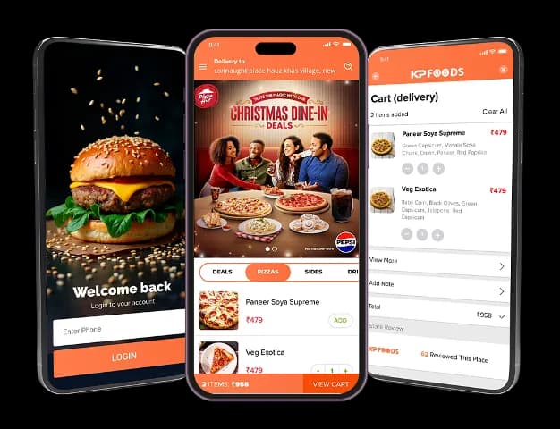 Food Delivery App – On-Demand Ordering & Dispatch