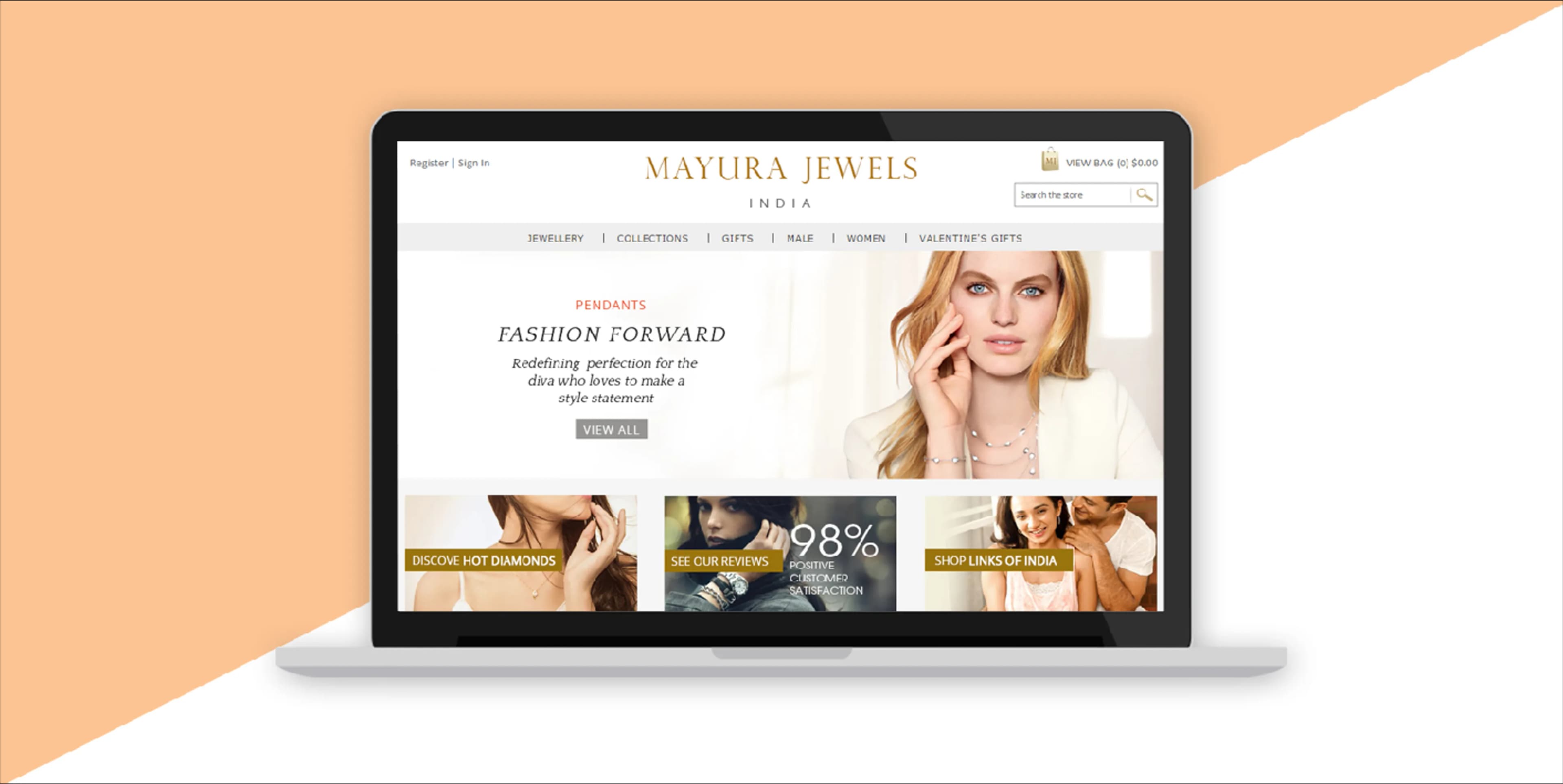 Mayura Jewel – Custom Jewelry eCommerce Platform